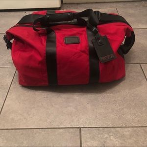 TUMI red UNISEX duffel